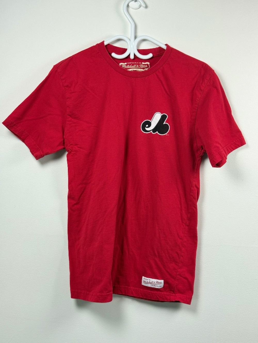 Montreal Expos Mitchell & Ness men tee shirt short sleeve size Large